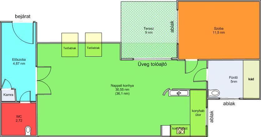 Hb Downtown Sunny Apartman 布达佩斯 外观 照片